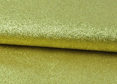 Trung Quốc Sparkly Fine Pu Glitter Vải Sinh thái thân thiện PU Vật liệu tổng hợp màu đồng bằng nhà cung cấp