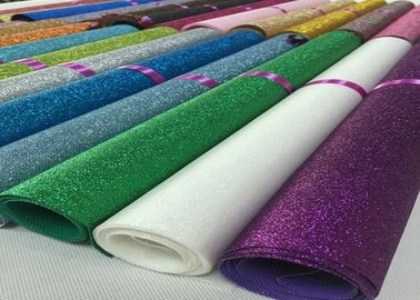 Trung Quốc Trang Trí Tường Vải Long Lanh Mỹ, Đầy Màu Sắc Sparkle Dày Glitter Vải nhà cung cấp