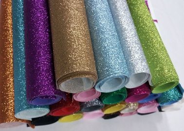 Trung Quốc 80gsm không dệt Backing Glitter liệu đa màu 0.6mm độ dày nhà cung cấp
