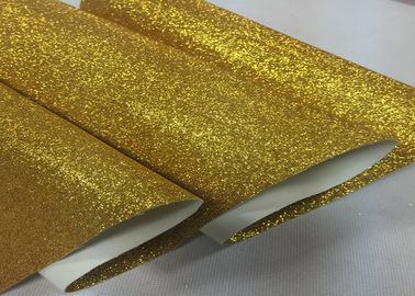 Trung Quốc 54 &amp;quot;chiều rộng hiệu ứng long lanh hình nền long lanh vải nền vàng pu vải ủng hộ nhà cung cấp