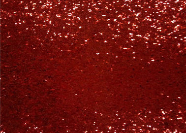 Trung Quốc Thân thiện với môi trường Glitter Chất liệu Red Chunky Chiều rộng 138cm 50m Rolls nhà cung cấp