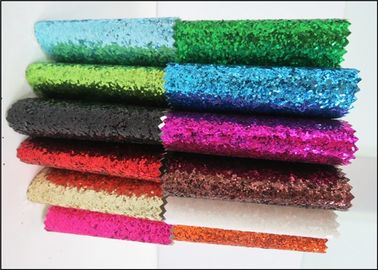 Trung Quốc Holographic Lady Giày PU Glitter Vải 54 &amp;quot;Chiều rộng Chunky Glitter Vải nhà cung cấp