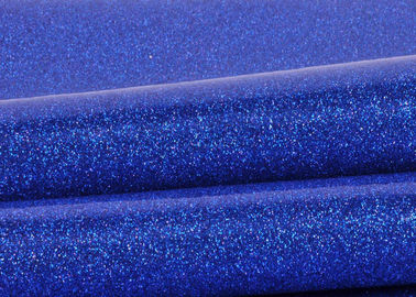 Trung Quốc Màu xanh Pvc Glitter vải với vải dưới, đặc biệt dệt da Sparkle Glitter vải nhà cung cấp
