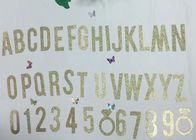 Trung Quốc 300gsm chữ 5 &amp;quot;cao vàng Glitter Giấy Letters Đối với Đảng trang trí Công ty