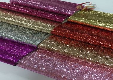Trung Quốc Salon trang trí hình nền Glitter vải cuộn Pu Aritificial da nhà máy sản xuất
