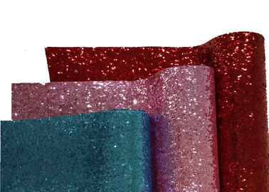 Trung Quốc Chunky da Wallpaper Glitter Chất liệu Vải PU Backing Đối với thẻ Làm nhà máy sản xuất