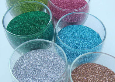 Trung Quốc Đầy màu sắc Shinty Hexagon Glitter Powder Không độc hại Top Grade Đối với vải nhuộm nhà máy sản xuất